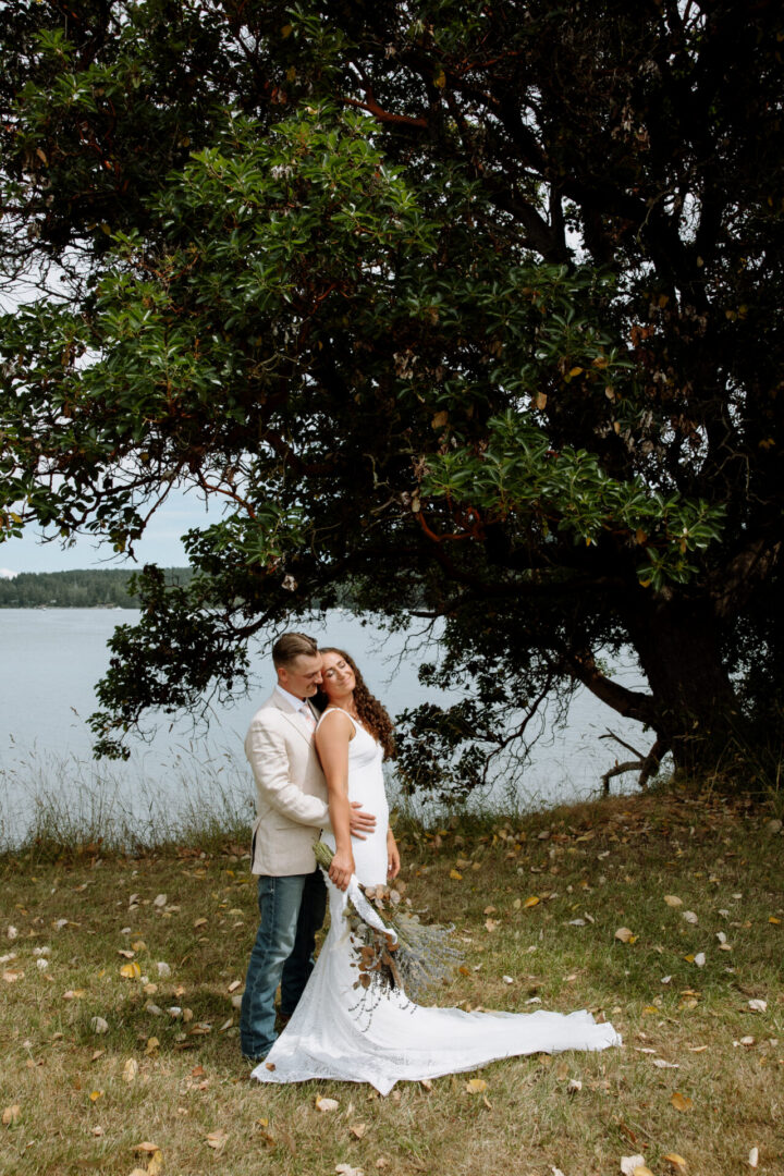 Barbie and Jake's wedding at a private residence in Friday Harbor on San Juan Island, Washington.